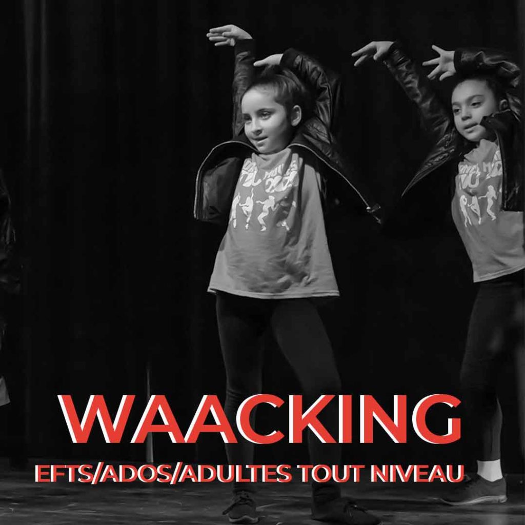 cours de waacking voguing