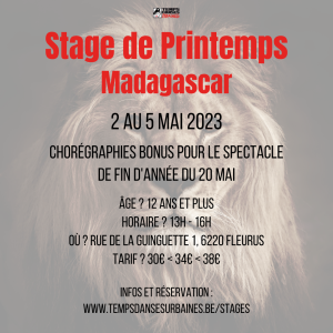 stage de printemps