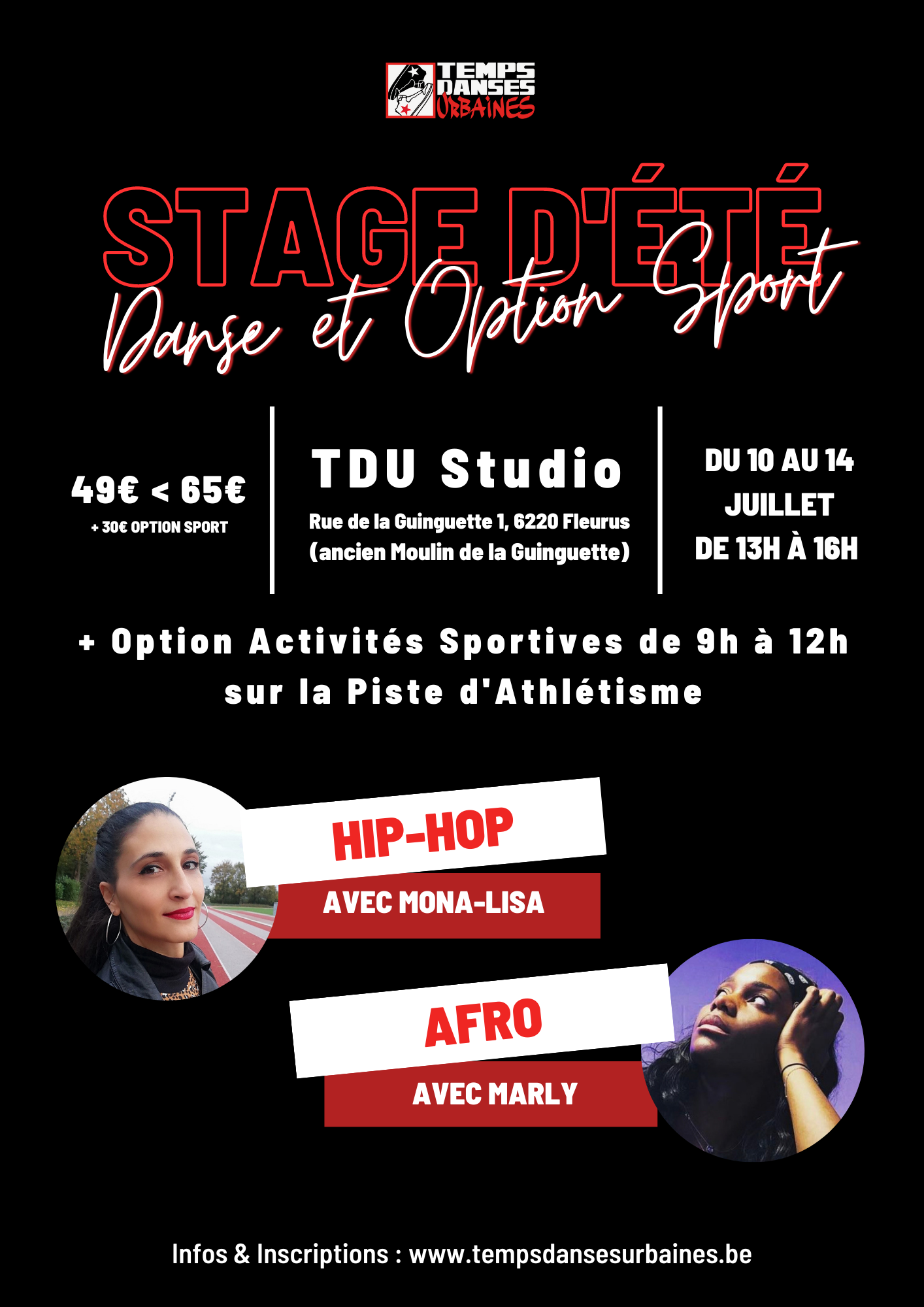 stage d'été danse ados